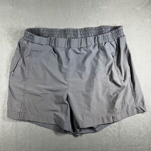 Old Navy Active XXL Men's Coalsmoke Tech Shorts Zip Pocket Athleisure Trailcore